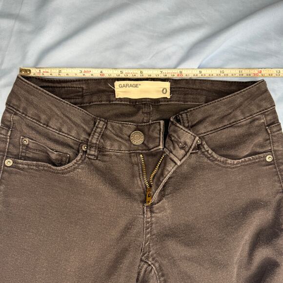 Garage Skinny Jeans Black Size 0 - Picture 5 of 7